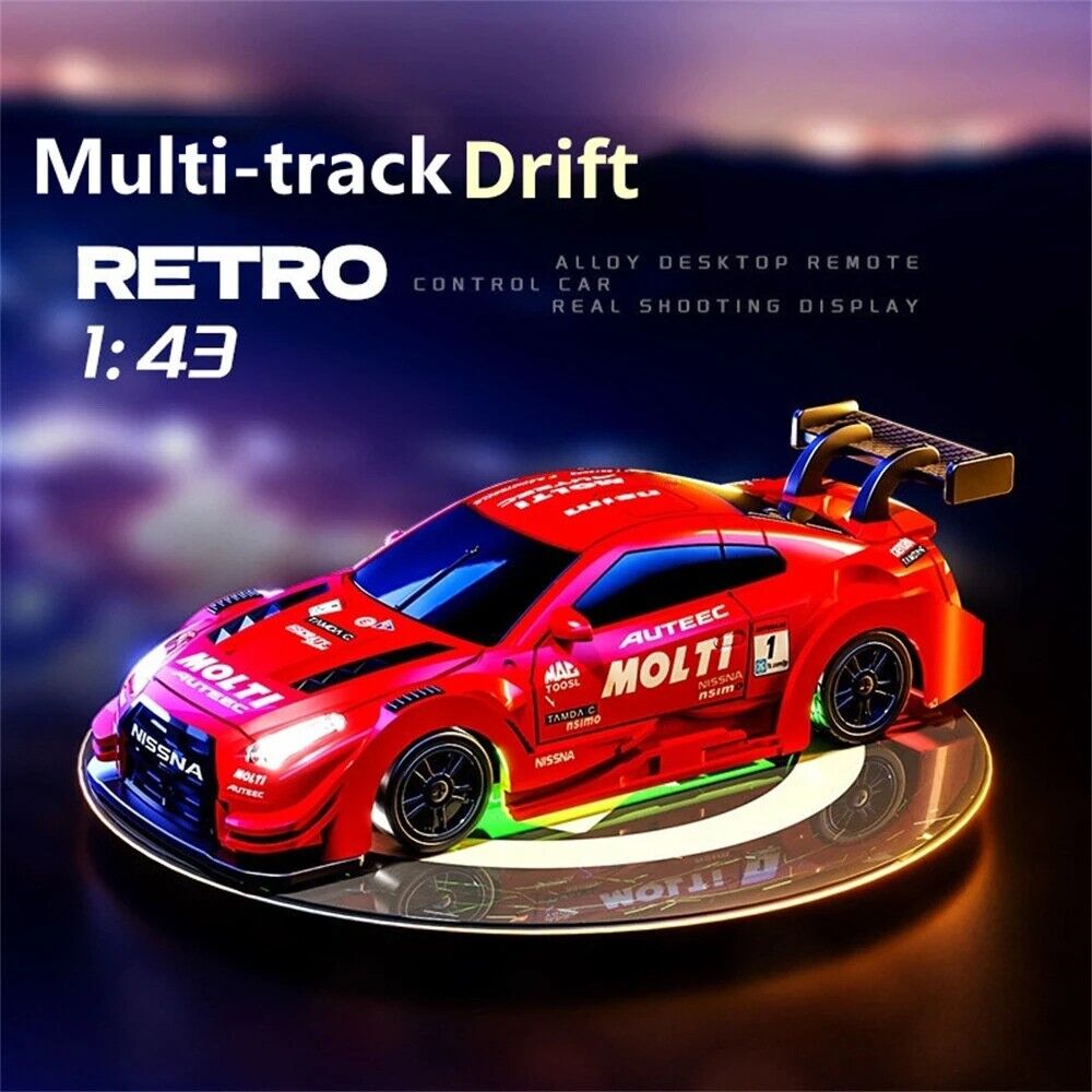 87 Rc Cars 88RC RC43-G1/G2 1/43 Mini Drift RC Car with Gyro & LED – RTR 4WD Racing Car