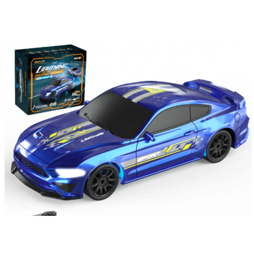 ENOZE 8500 8501 1:43 RC Drift Car – 4WD High-Speed Remote Control  Racing Car with LED Lights, Full-Scale RTR Mini Drifting Vehicle for Kids 