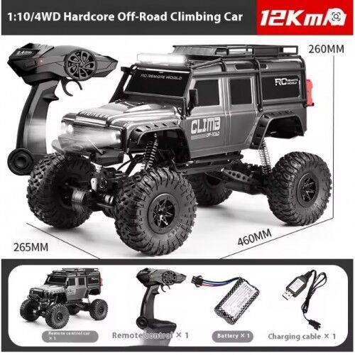 NEW HB-P10A11-3 12Km/h 1:10 Scale Big Wheel Pickup 4X4 Off-road