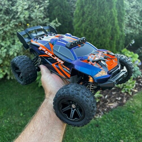 Rc Track Best Rc Car For Grass HS14321 1:14 4WD RC Truggy Car With Led