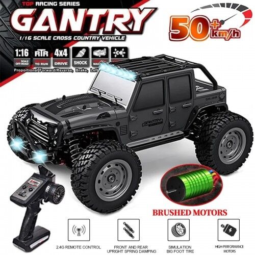 SUCHIYU  SCY16103 1:16 4WD RC Car With Led Lights 2.4g Radio Remote Control Car Drift Off-Road Driftmonster truck 40 Km/Hr