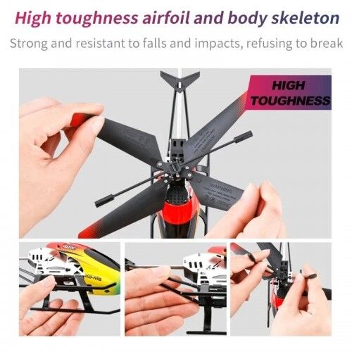 Toy helicopter motor outlet