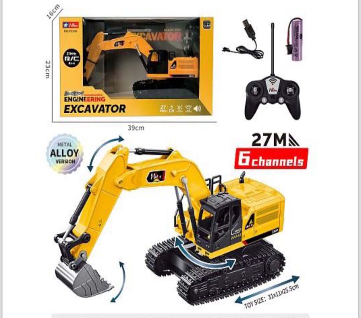 CAT RC Excavator コントローラー付き RC excavator Cat - Free Shipping - GoldlandRC.com